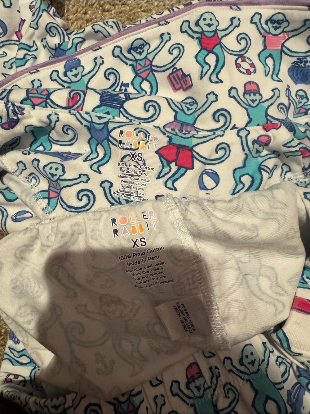 Roller Rabbit Beach Pajamas - Picture 3 of 3